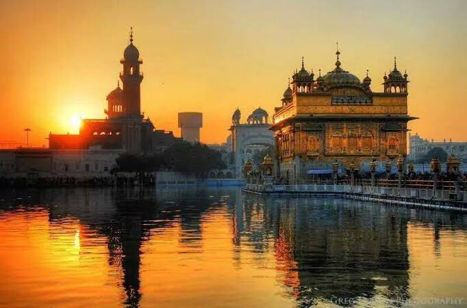 Harmandir Sahib (also known as Golden Temple) 