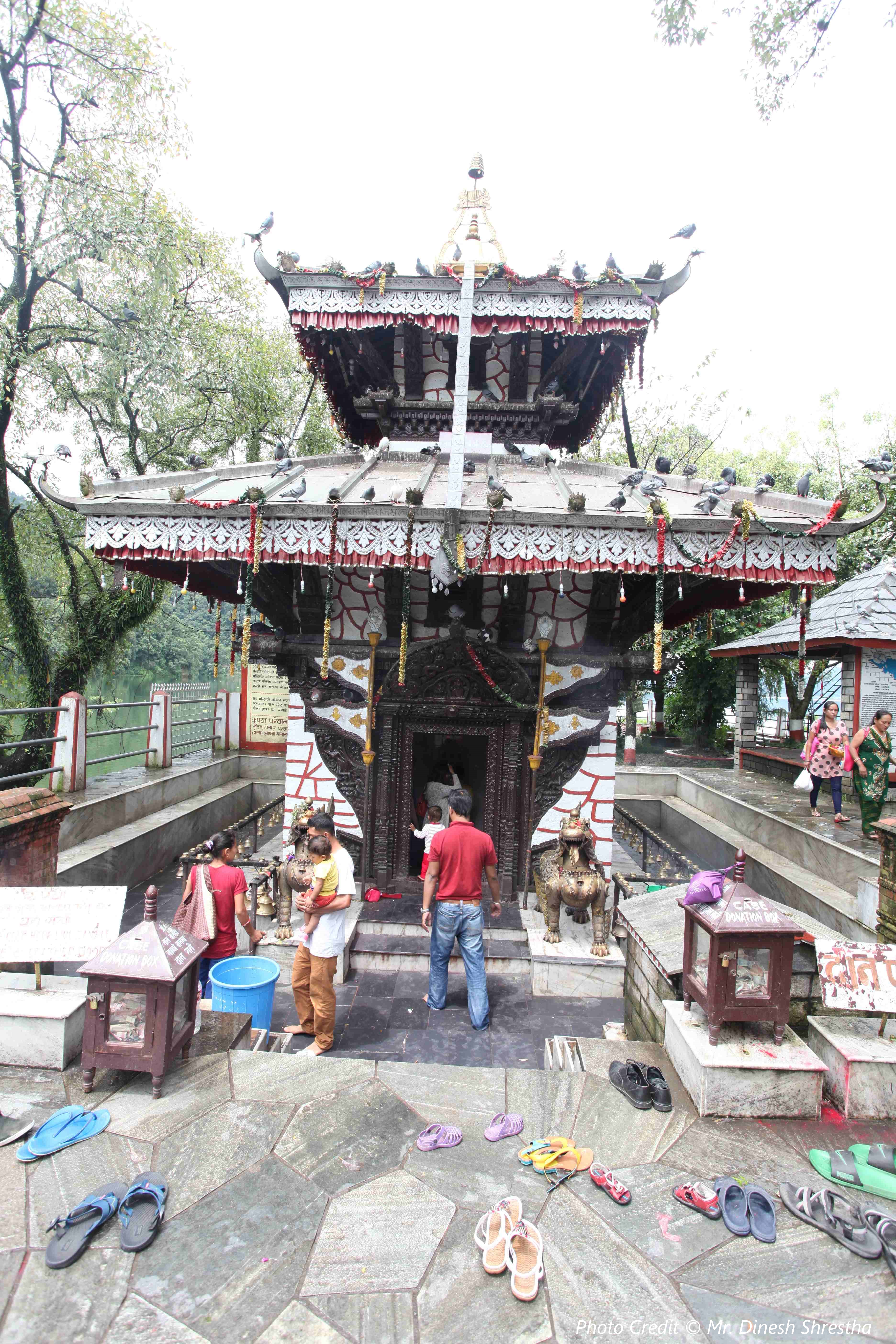 Taal Barahi, In centre of Fewa Lake, Pokhara Metropolitan City